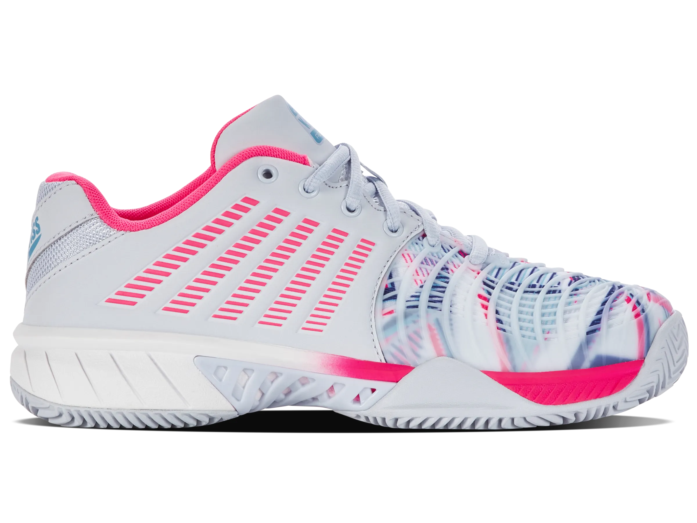98900-026-M | EXPRESS LIGHT 3 PADEL | ARCTIC ICE/WHITE/NEON PINK