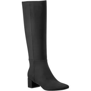 Addyson Womens Wide Calf Faux Suede Knee-High Boots