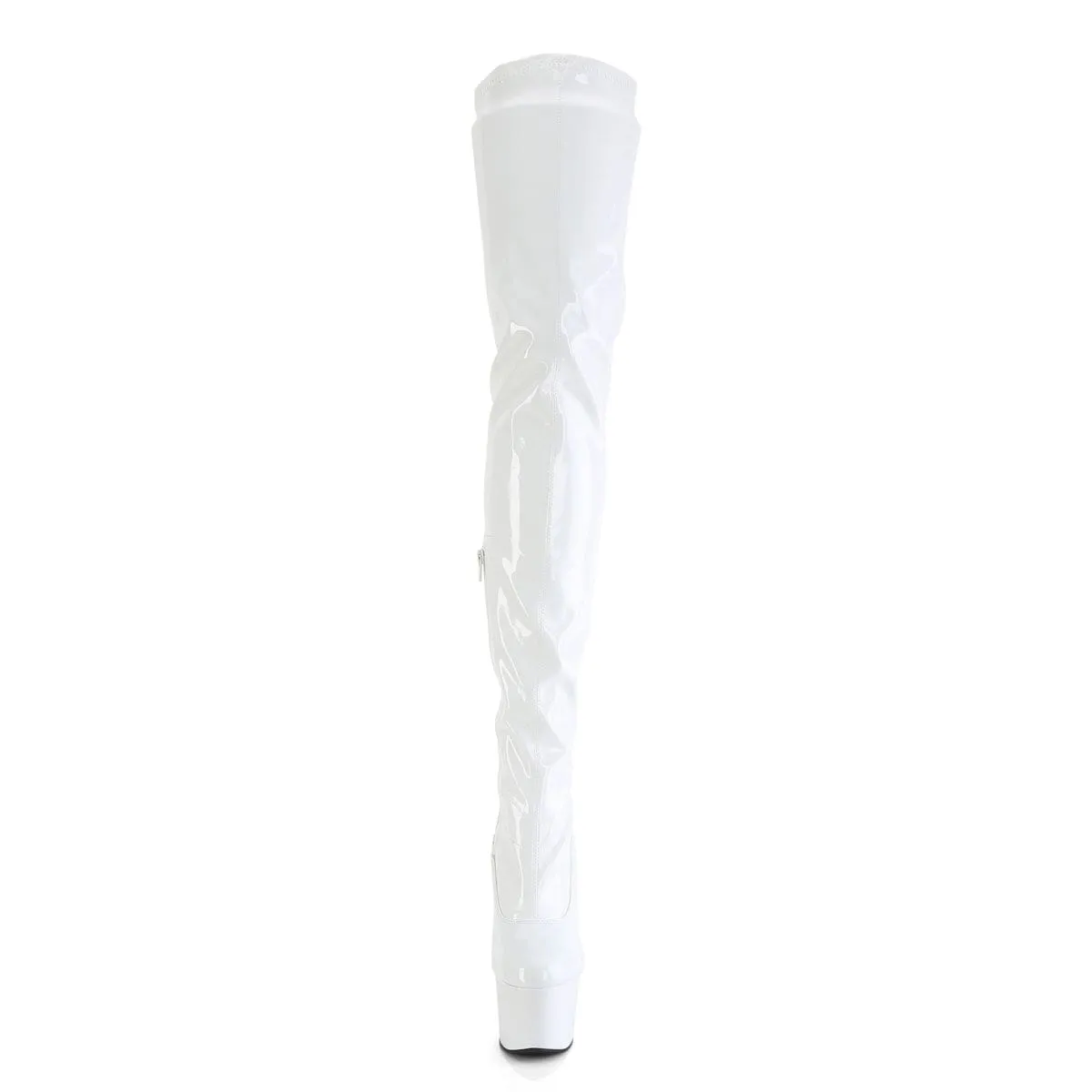 ADORE-4000 White Stretch Patent/White