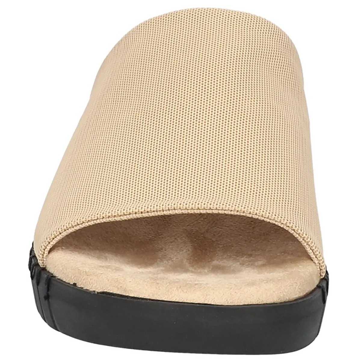Akeyla   Womens Stretch Comfort Insole Slide Sandals