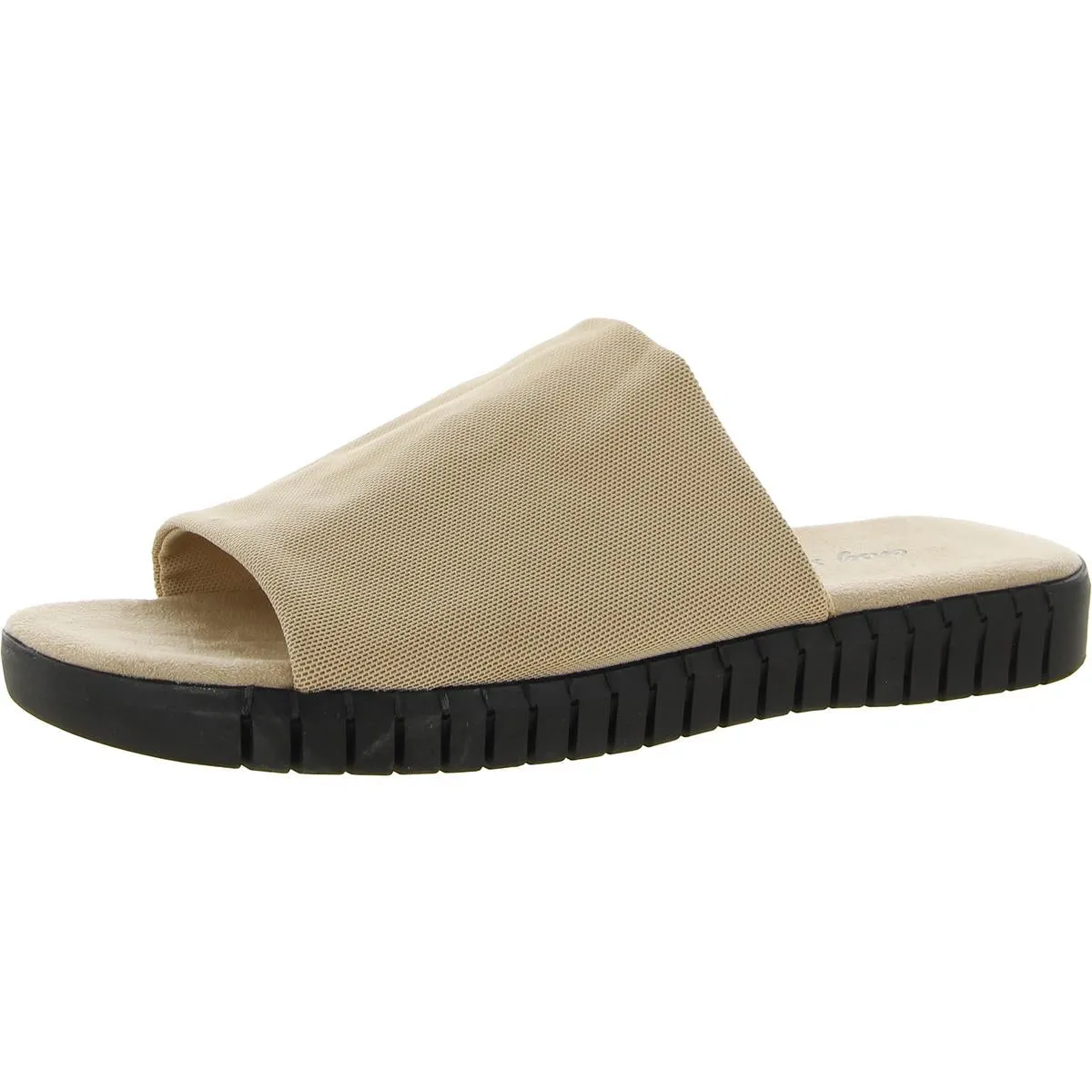 Akeyla   Womens Stretch Comfort Insole Slide Sandals