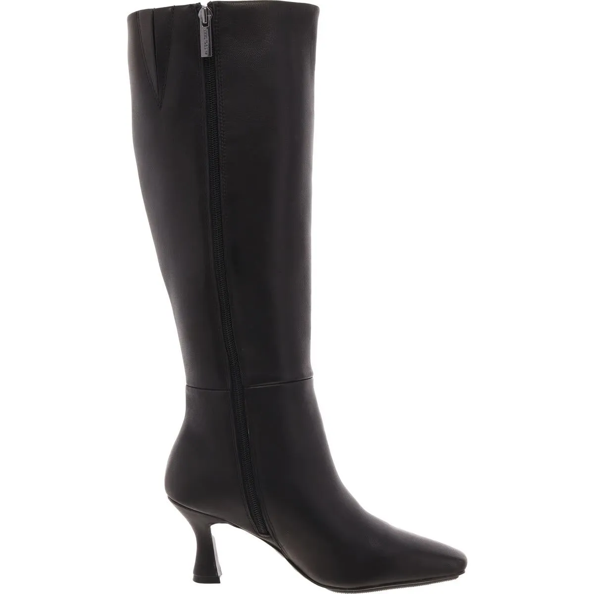 AKPERFECTION Womens Zipper Leather Knee-High Boots
