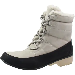 Alaska Womens Padded Insole Lace Up Ankle Boots