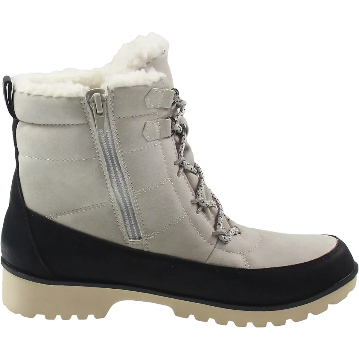 Alaska Womens Padded Insole Lace Up Ankle Boots