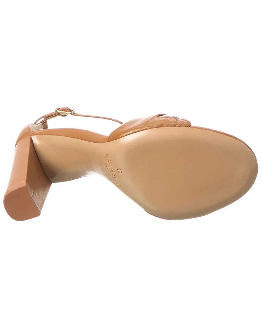 Alexandre Birman Kace Block 45 Leather Sandal