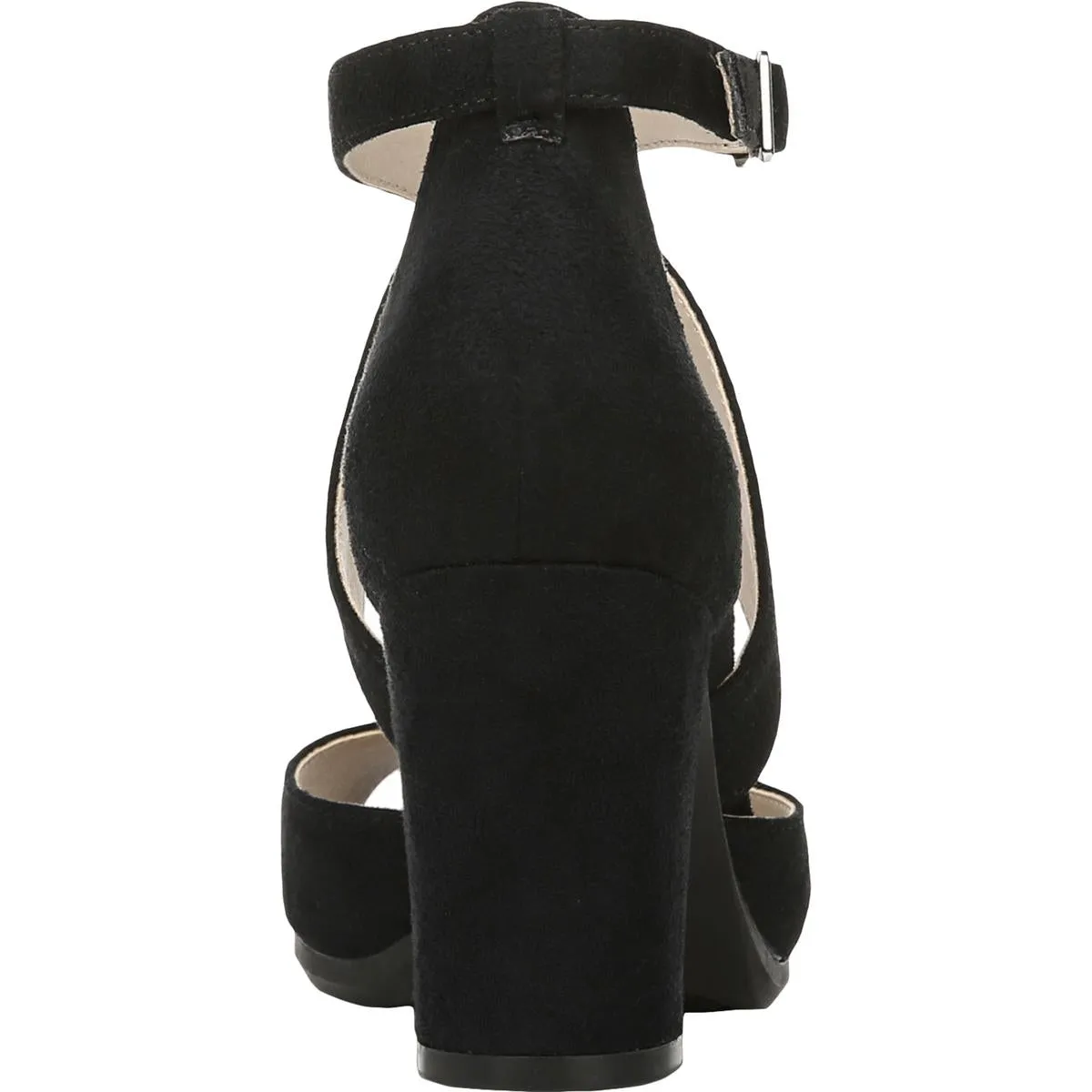 Allison Womens Faux Suede Ankle Strap Evening Sandals