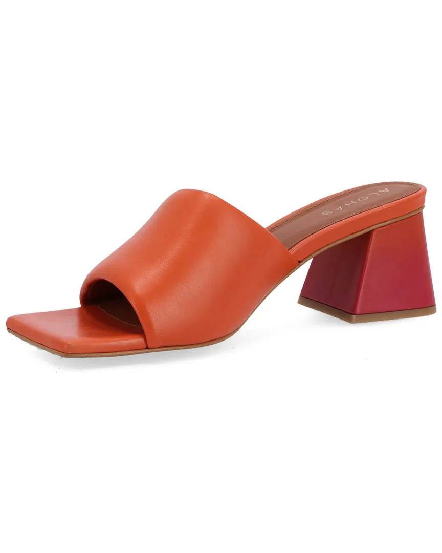 ALOHAS Brushed Leather Sandal