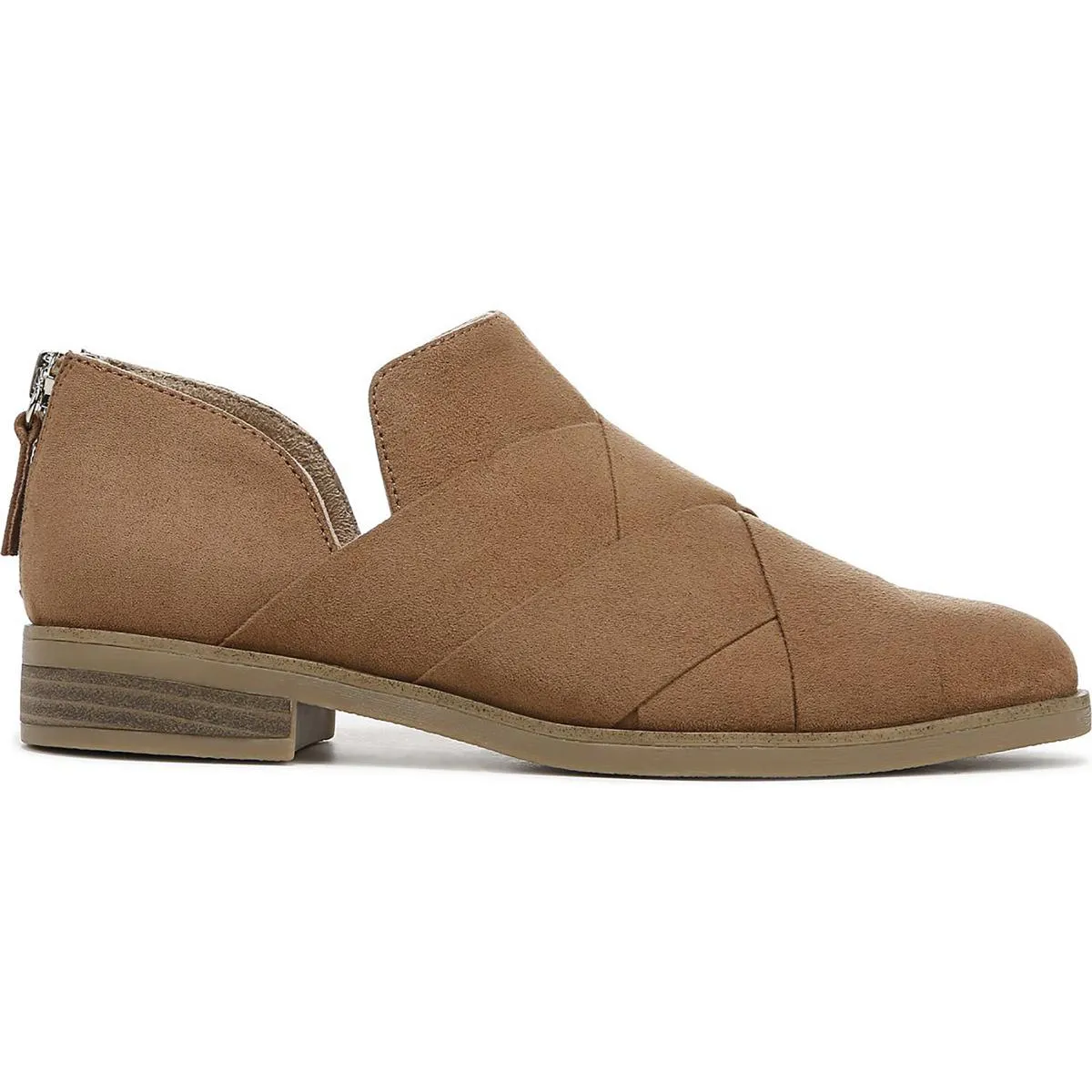 Always Band Womens Zipper Slip On Shooties