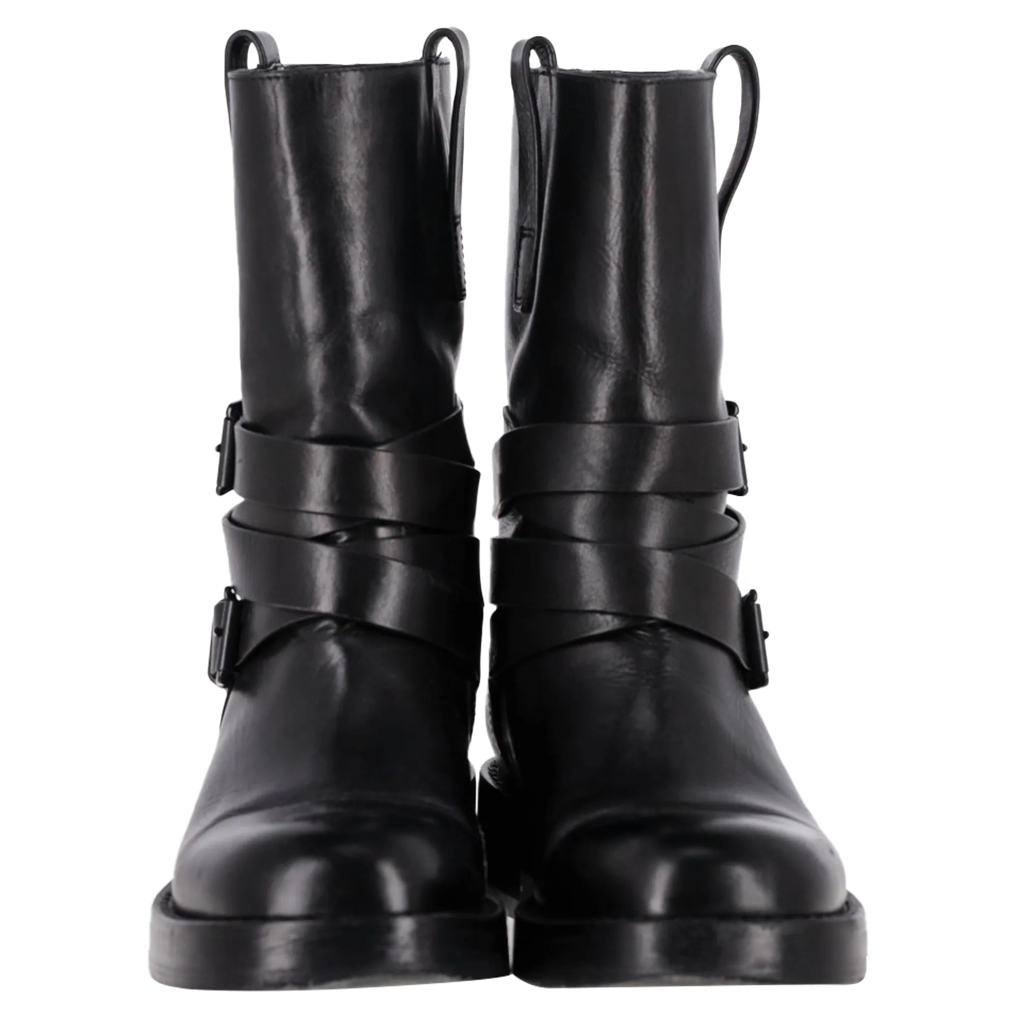 Ann Demeulemeester Julian A. Ankle Boots in Black Leather