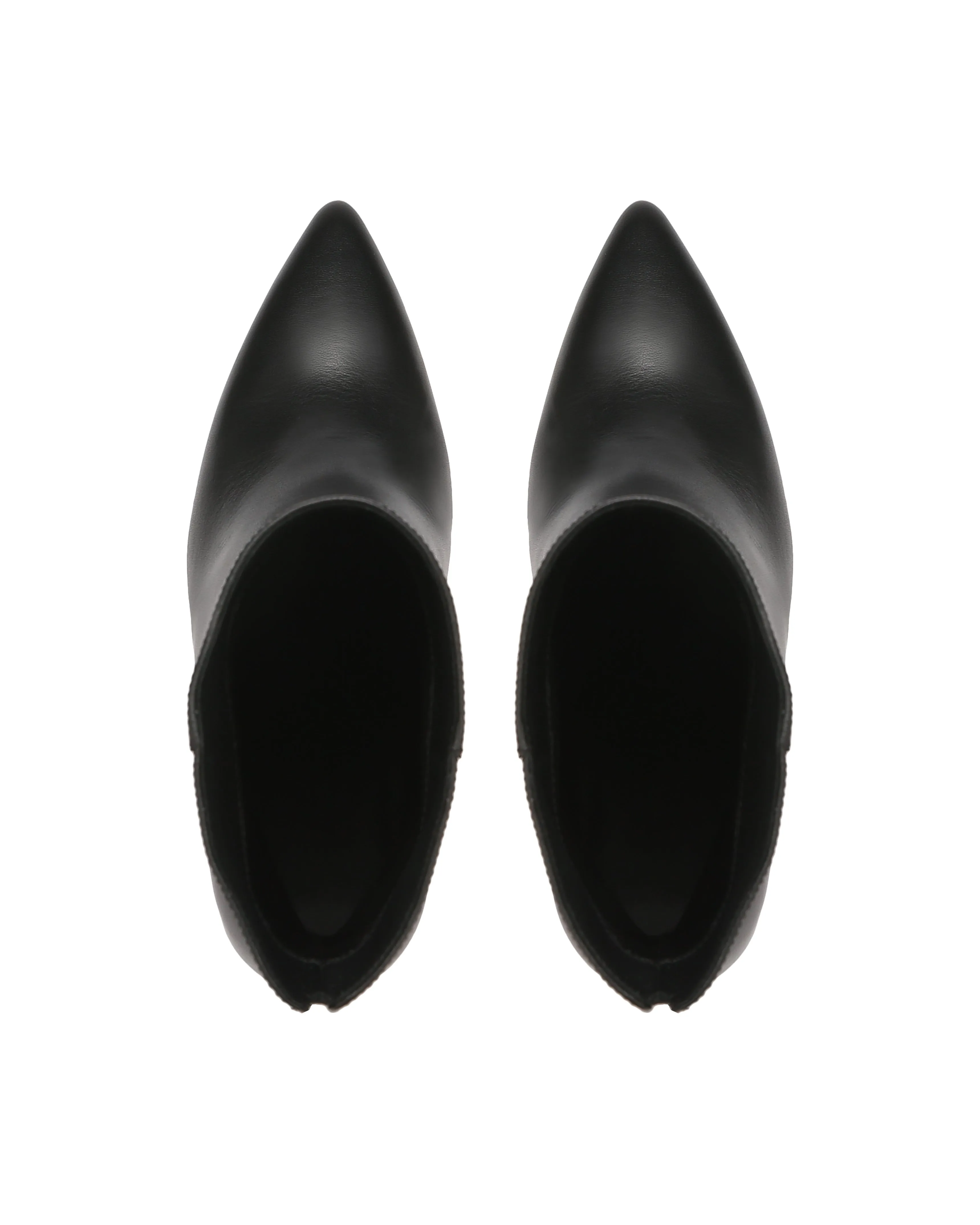 Aqua Ines Nappa Leather Black