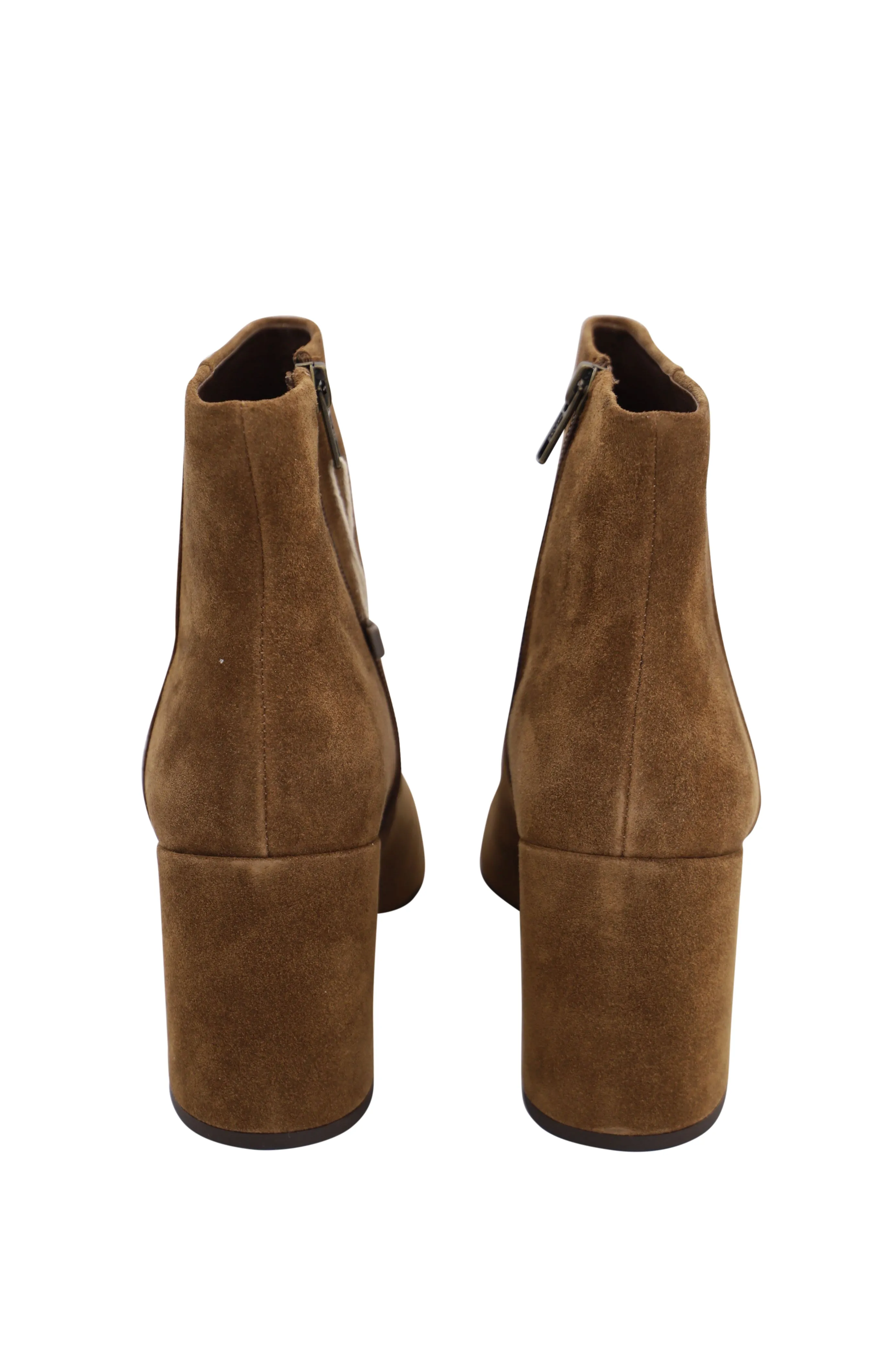 Ash Eden Ankle Boots in Brown Suede