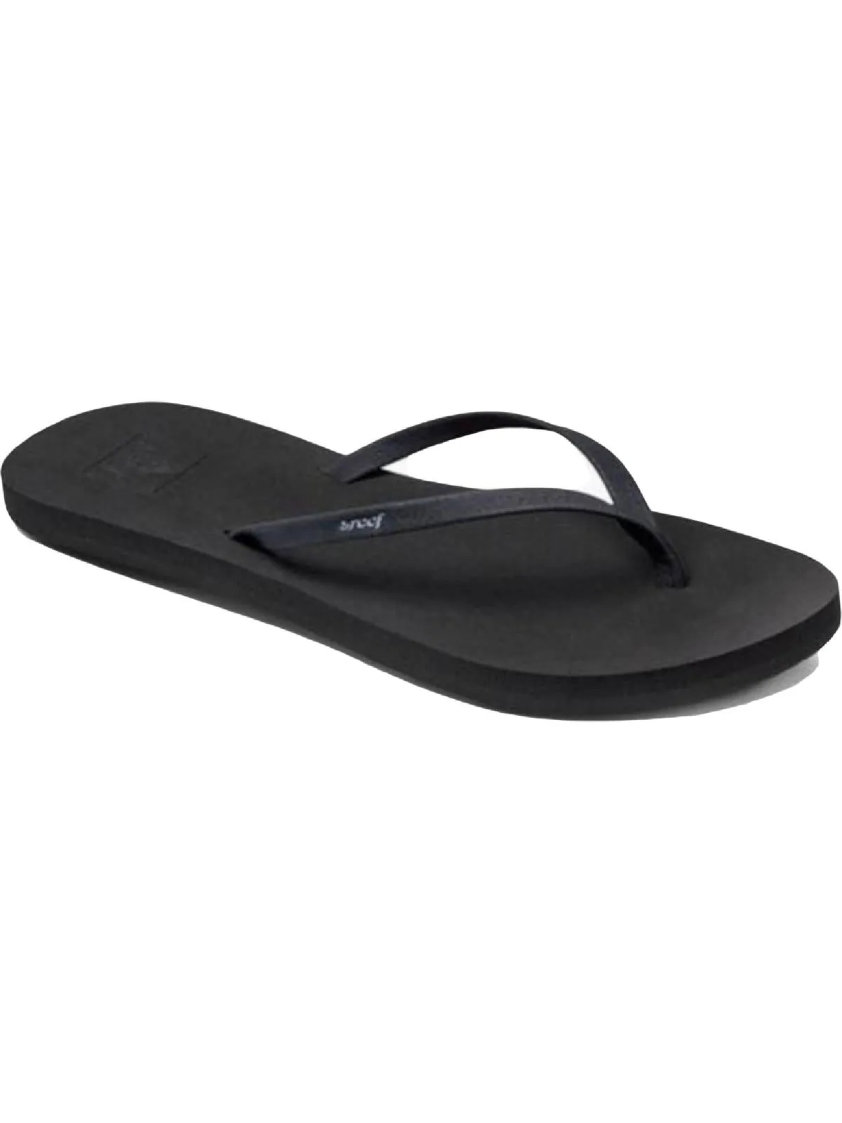 Bliss Nights Womens Faux Suede Slide Flip-Flops