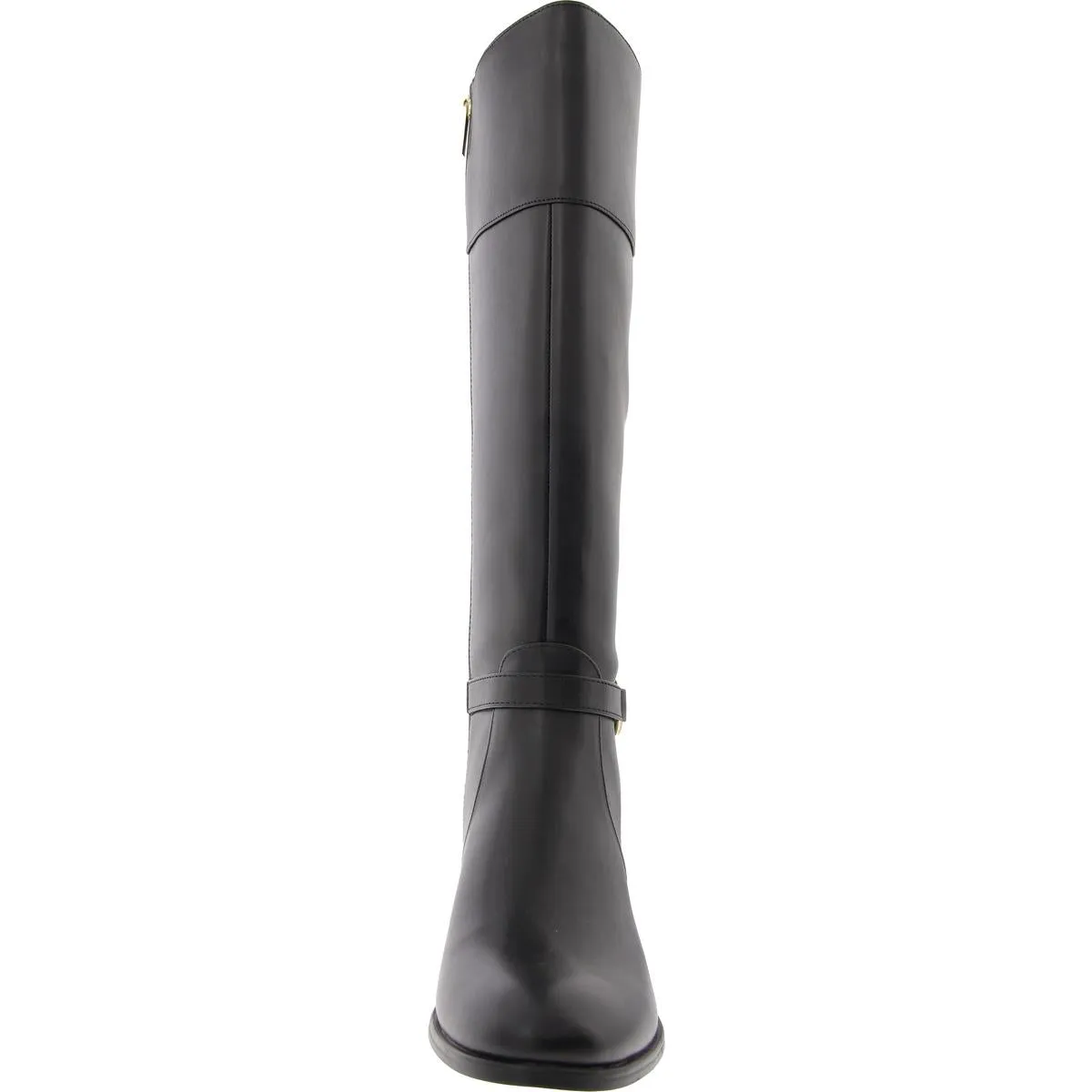 BNDENIE3 Womens Buckle Manmade Knee-High Boots