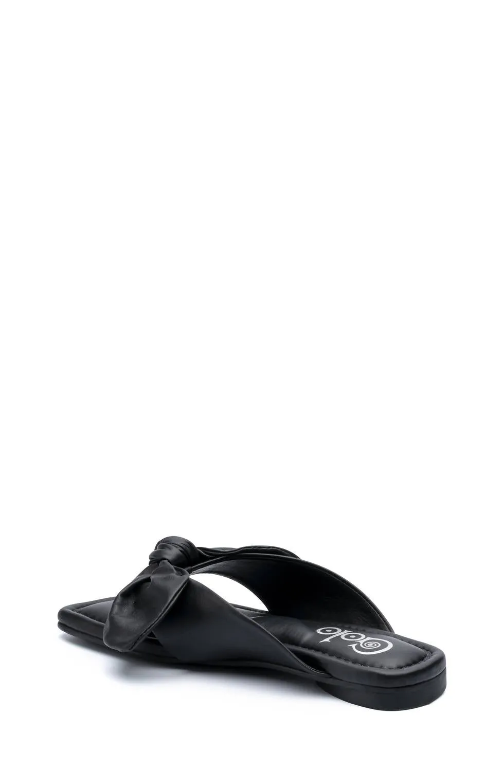 Bowthong Sandal In Black