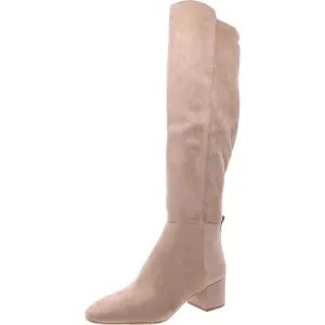 Braden Mid Boot Womens Zip Up Slip On Over-The-Knee Boots