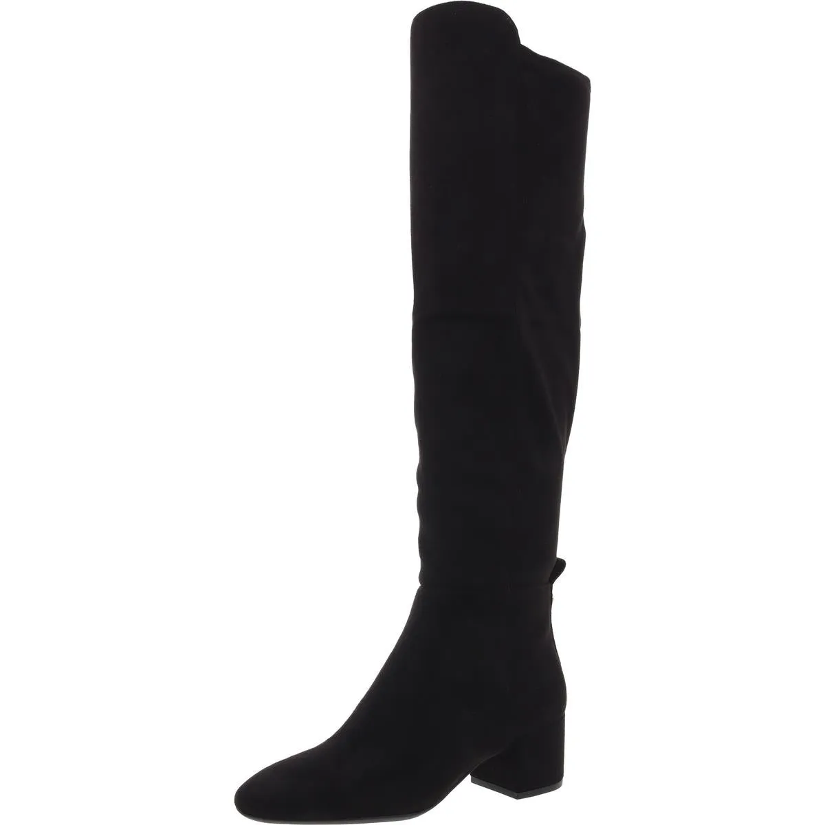 Braden Womens Faux Suede Zip Up Over-The-Knee Boots