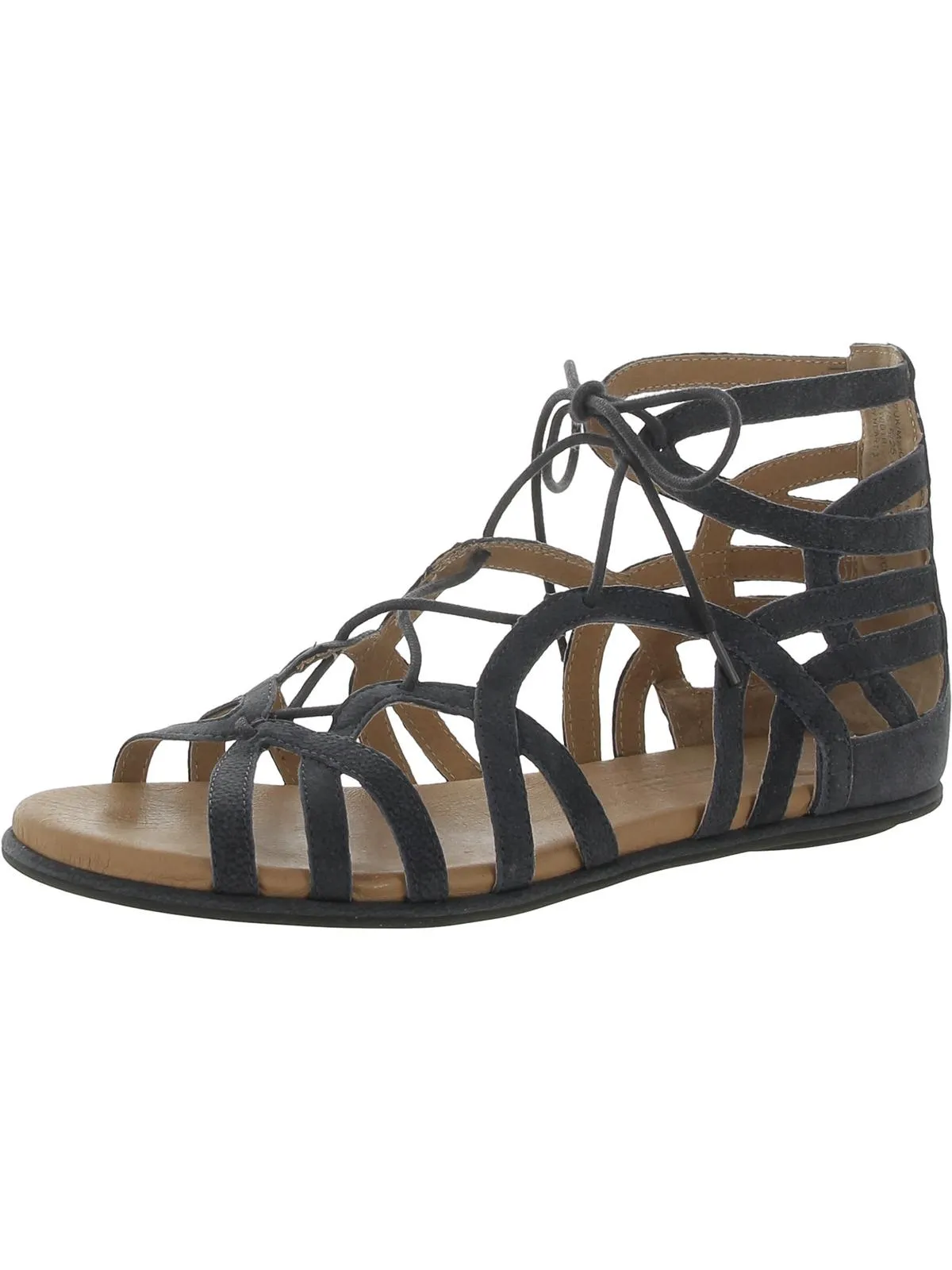 Break My Heart 3 Womens Leather Gladiator Sandals