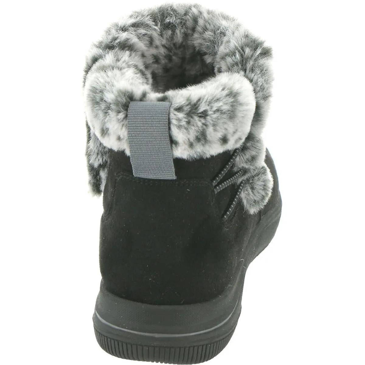 Breeze Fur Womens Pull-on Casual Ankle Boots