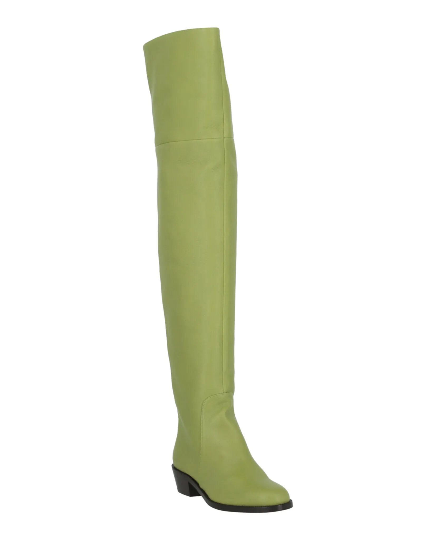 Bucaneve Leather Over-The-Knee Boots