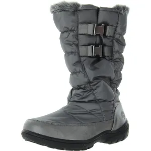 Bunny Womens Faux Fur Lined Faux Fur Winter & Snow Boots