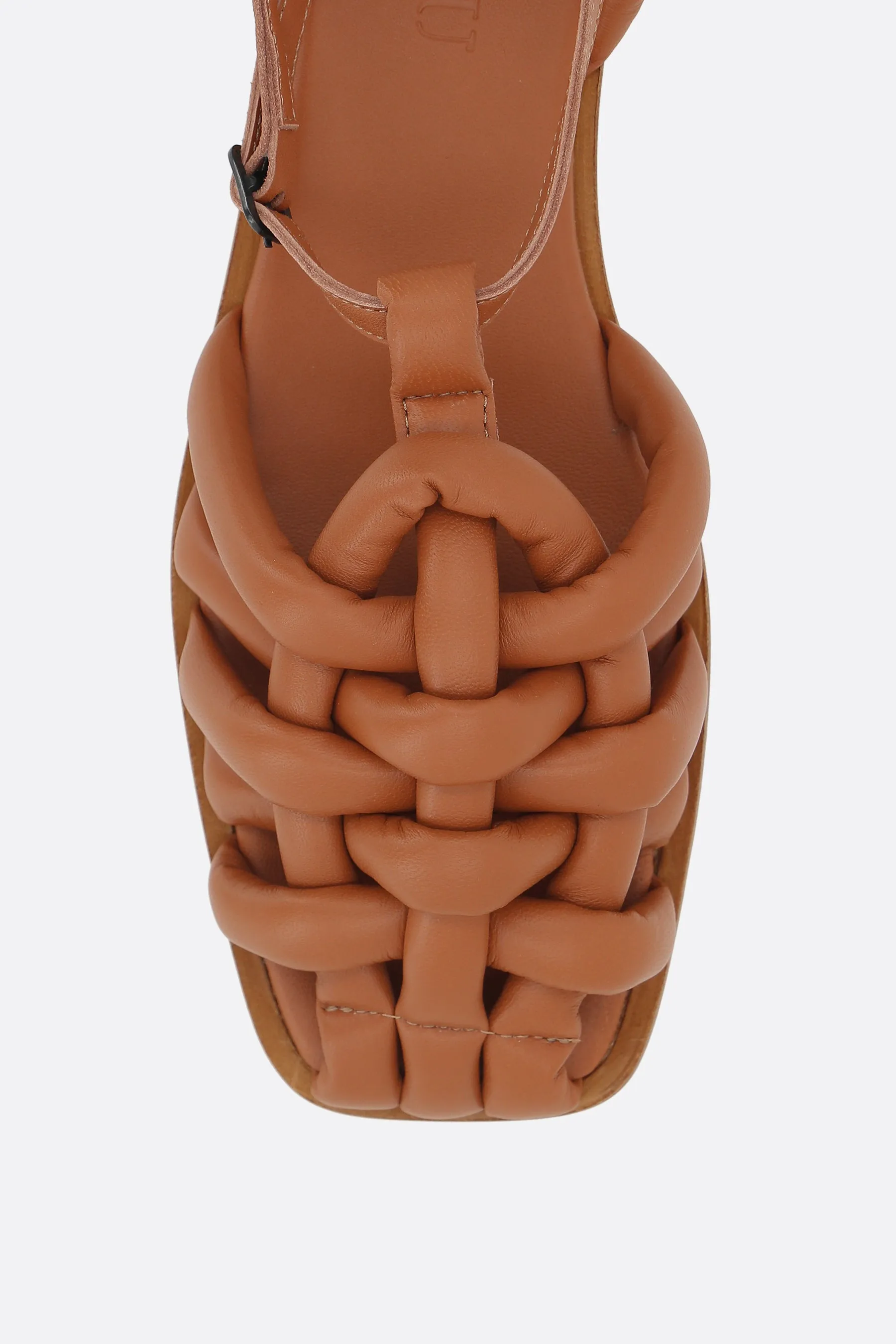 Cabersa flat sandals in padded nappa