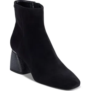 CALEENA Womens Faux Suede Ankle Boots