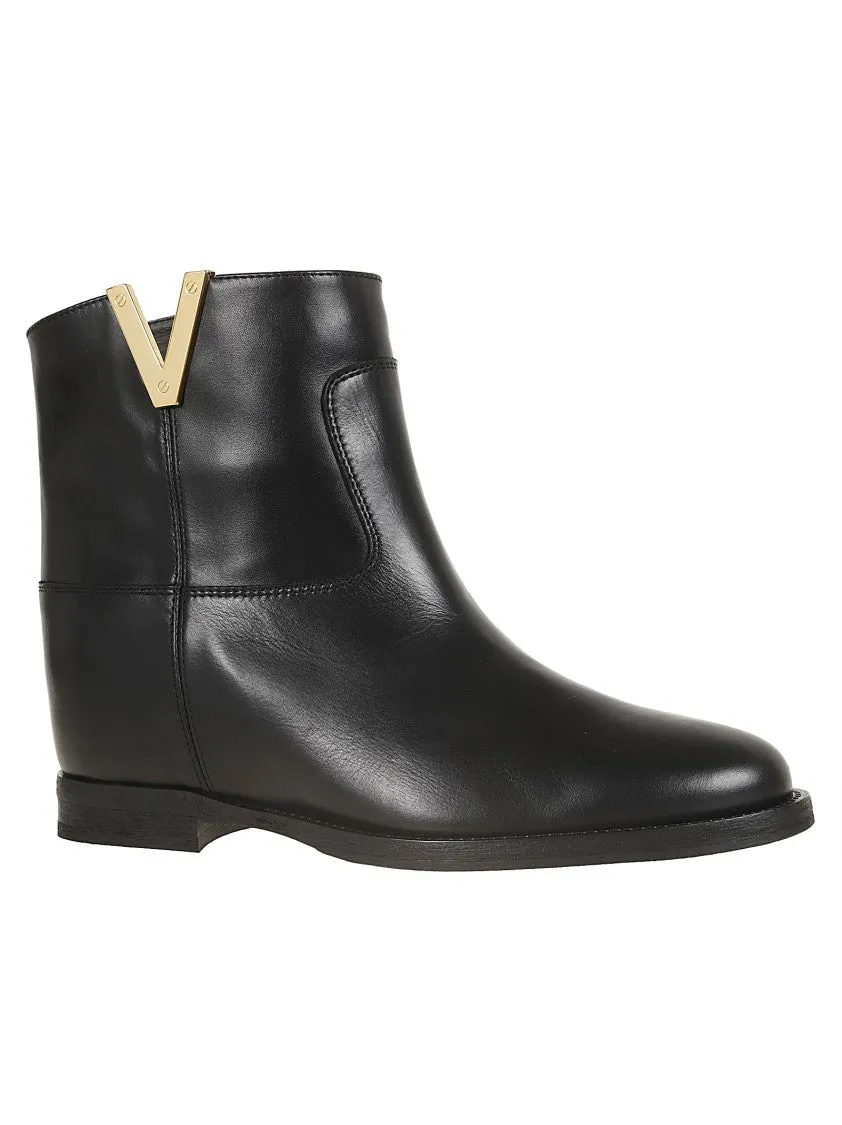 Calfskin Ankle Boot