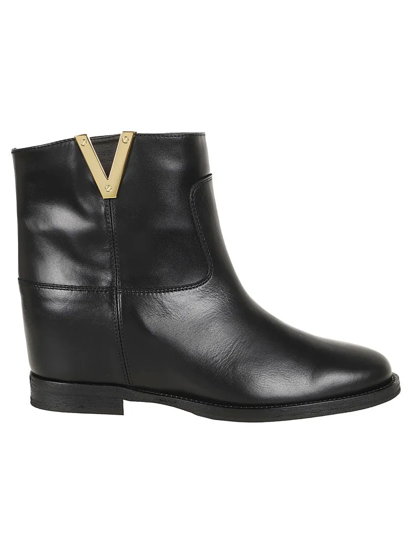 Calfskin Ankle Boot