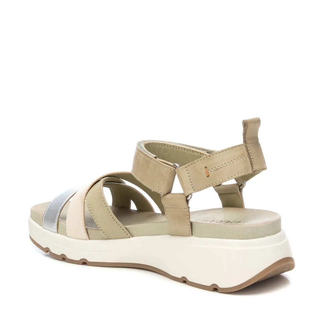 Carmela Leather Women's Casual Sandals by Xti