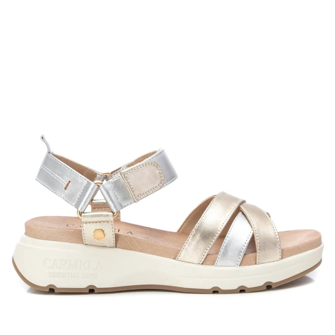 Carmela Leather Women's Casual Sandals by Xti