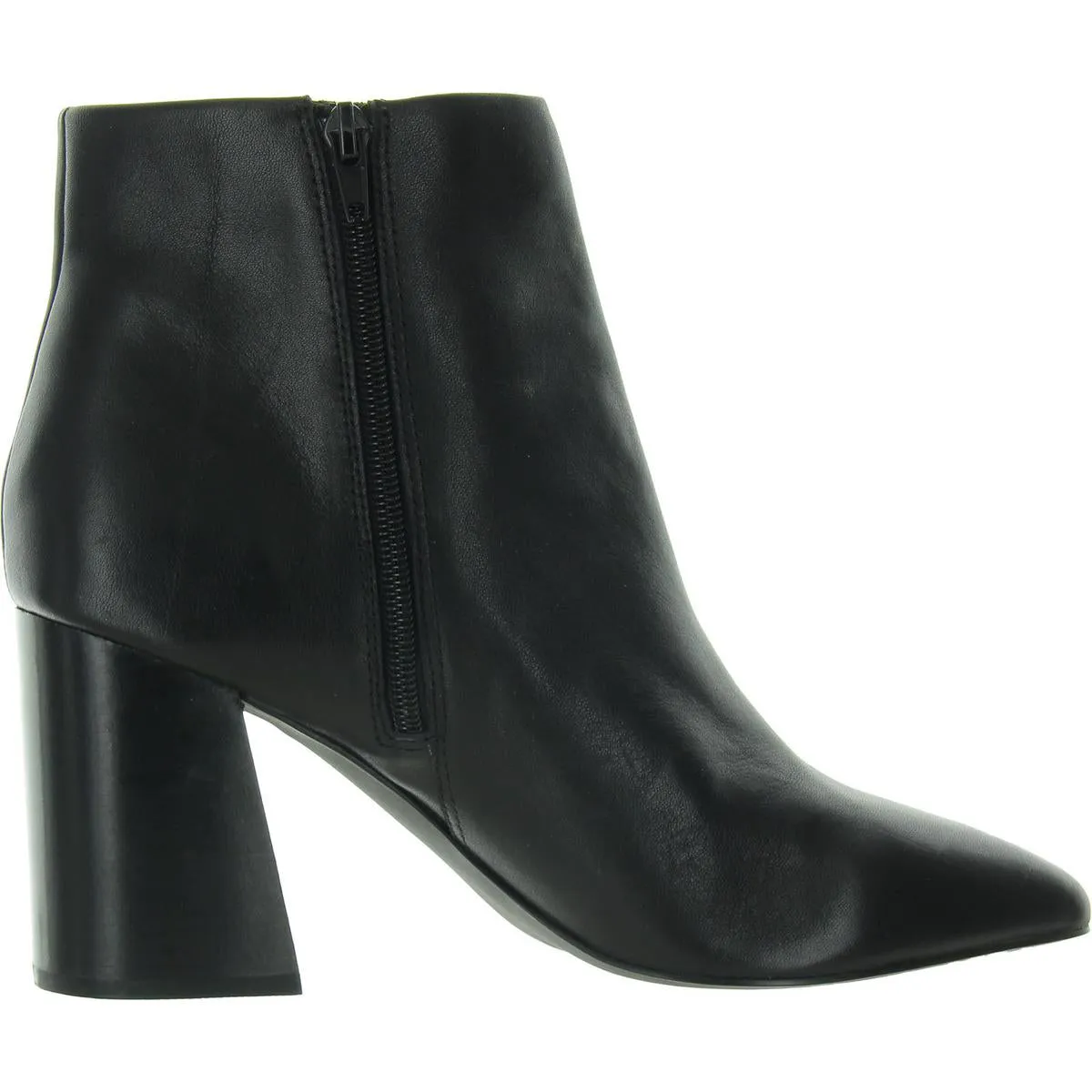 Cashew Womens Leather Heels Booties