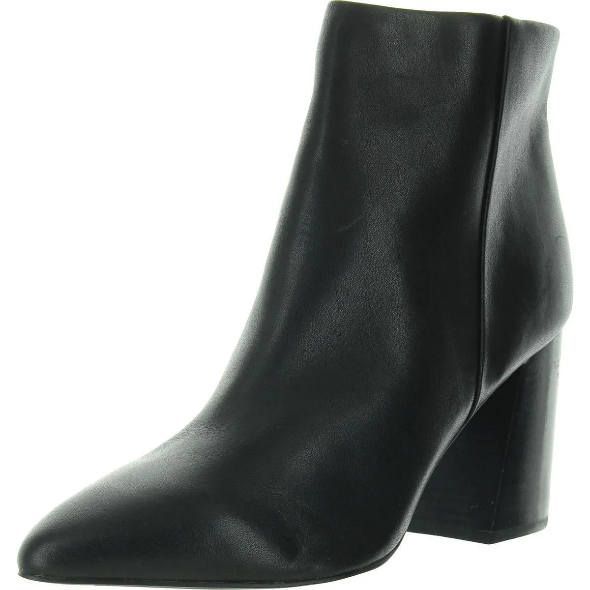 Cashew Womens Leather Heels Booties