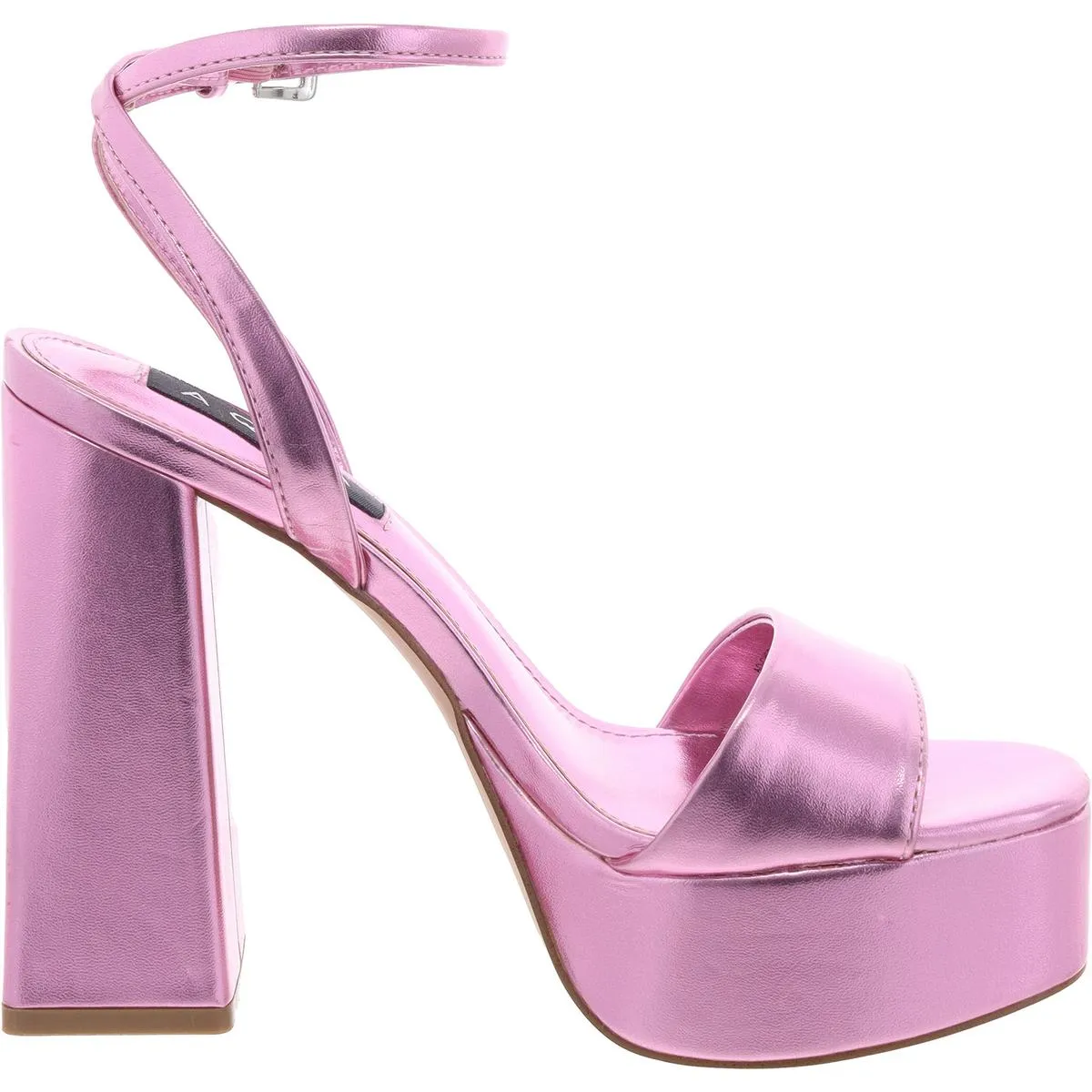 Cher Womens Patent Dressy Platform Sandals