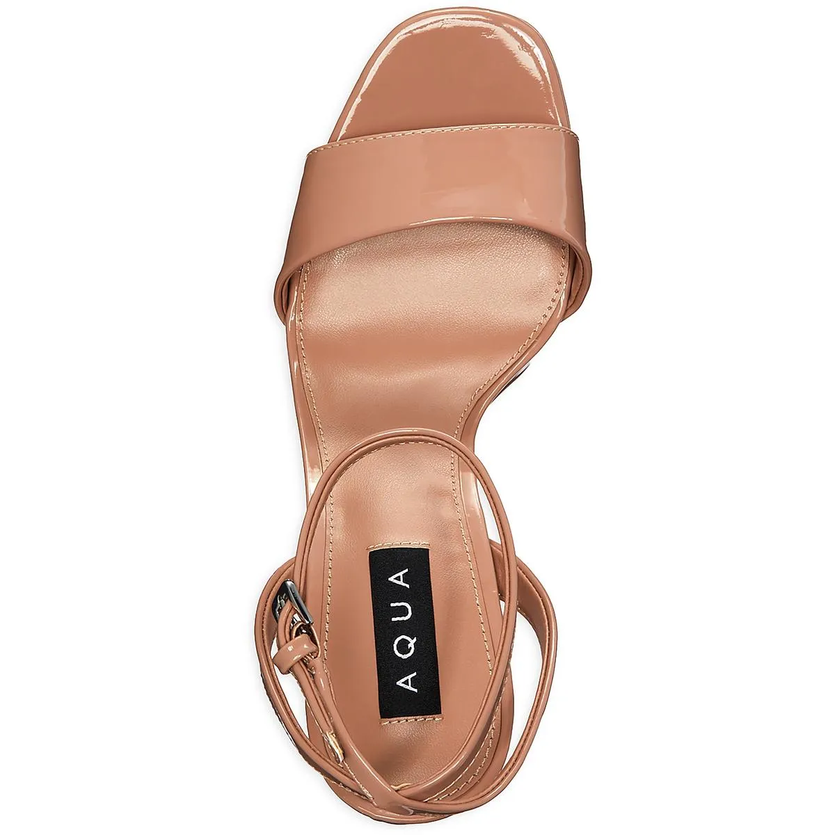 Cher Womens Patent Dressy Platform Sandals