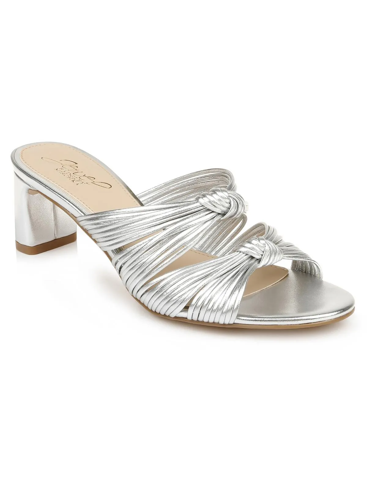 Cheryl Womens Slip On Padded Insole Block Heel