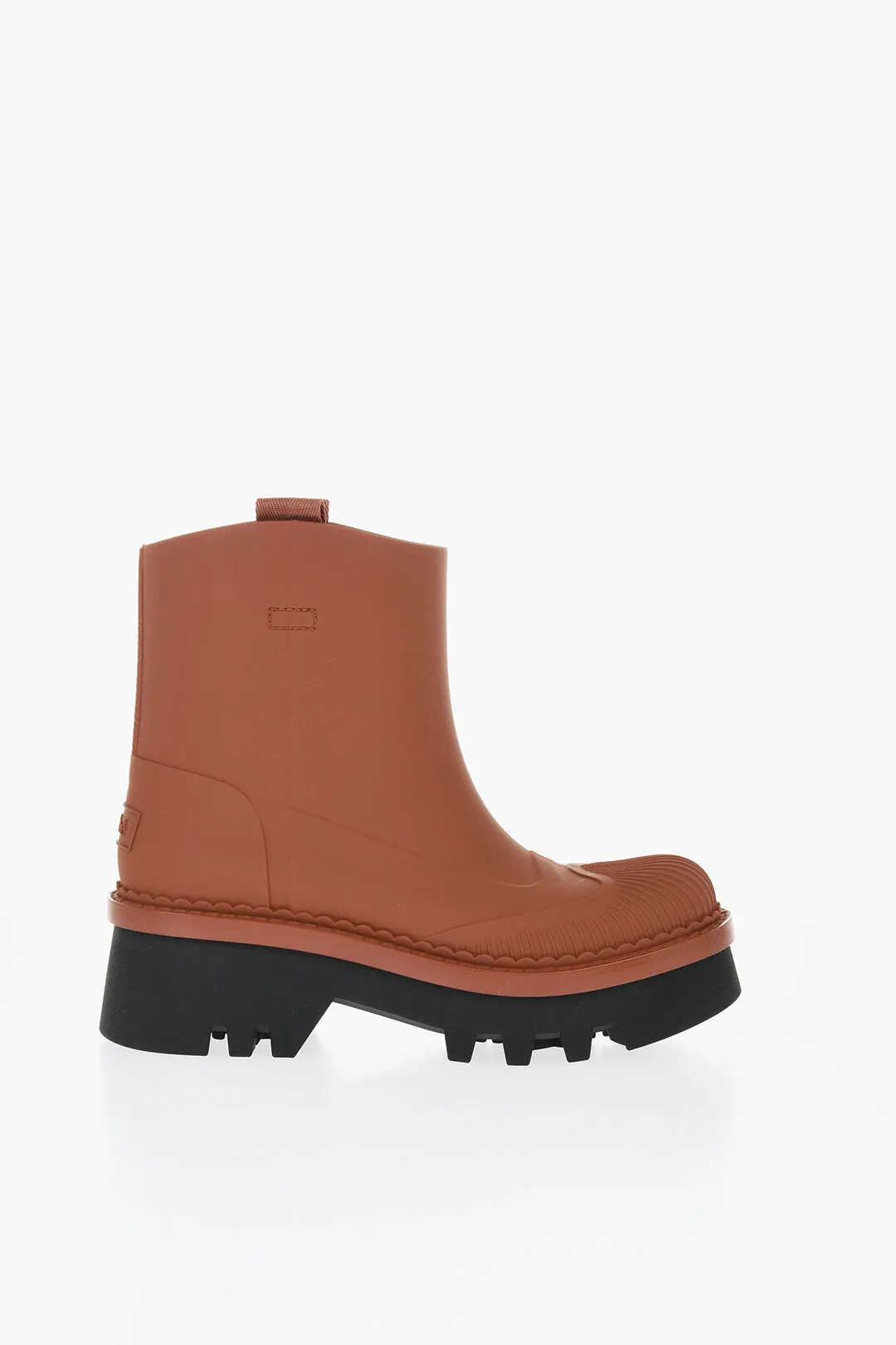 Chloe Rubber Boots With Tank Sole