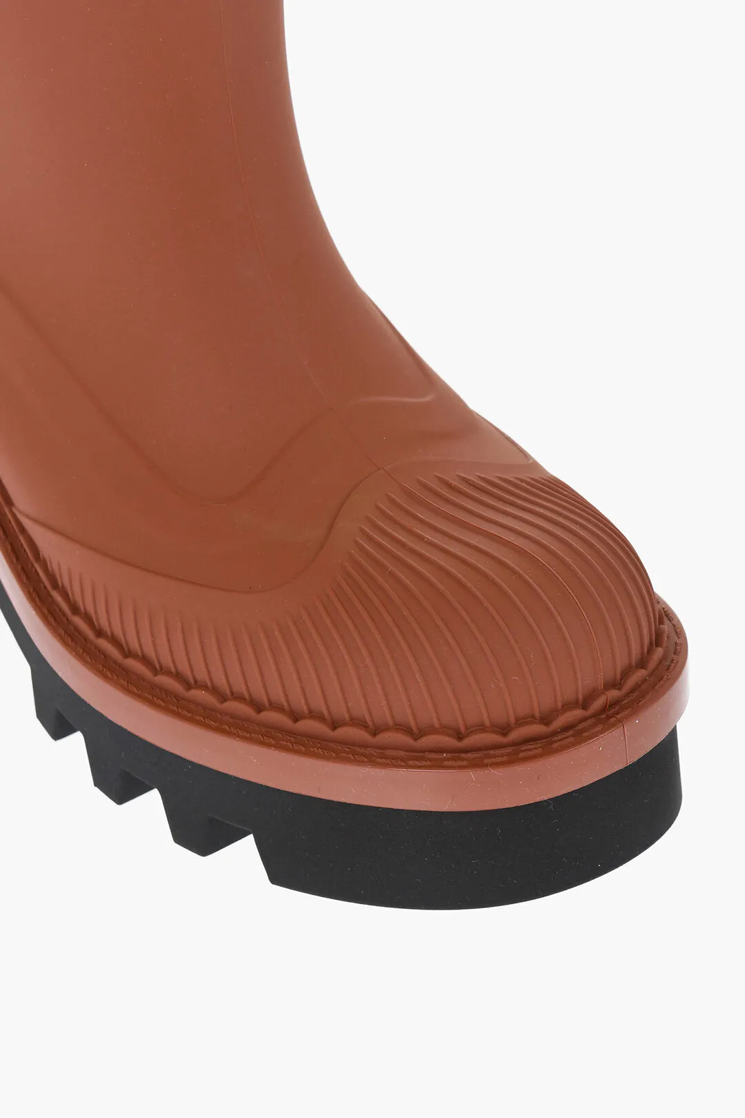 Chloe Rubber Boots With Tank Sole