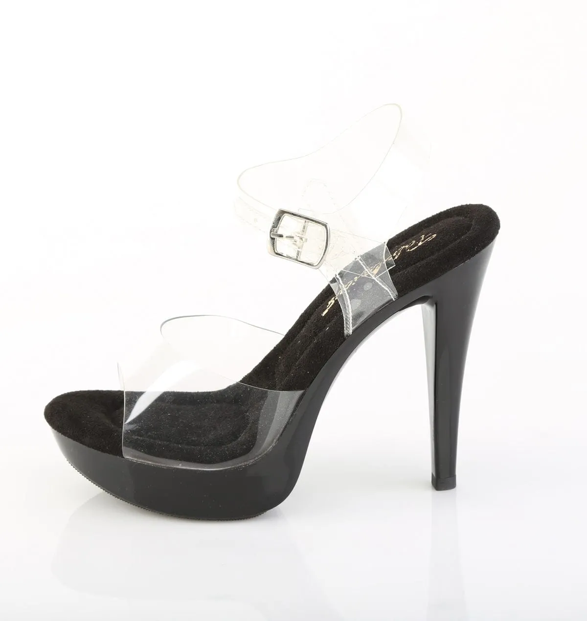 COCKTAIL-508 Shoes Clear/Black