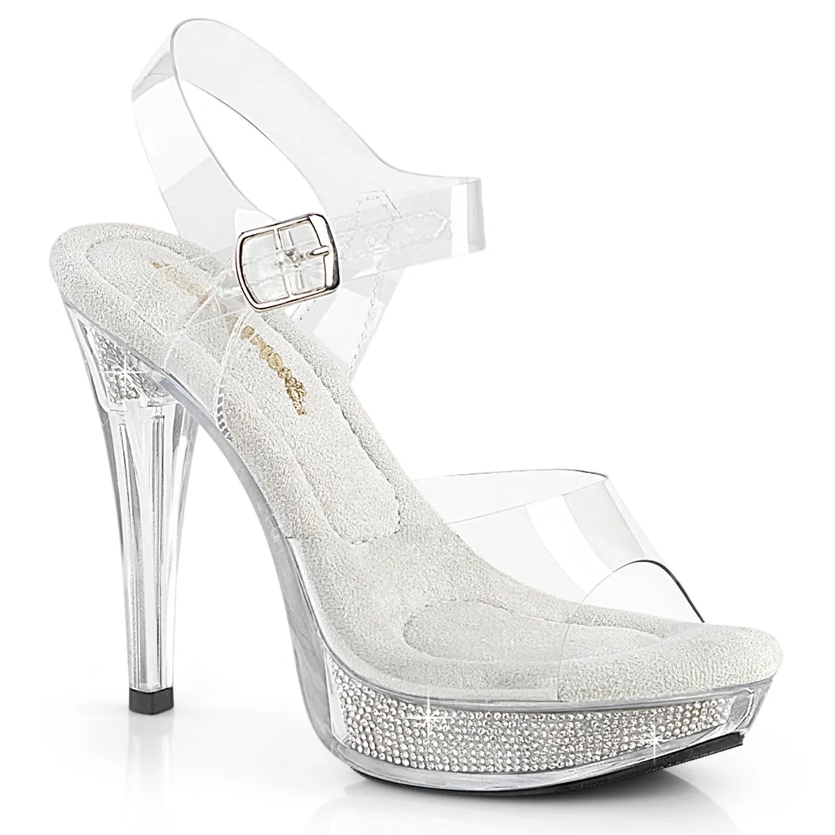 COCKTAIL-508SRSI Clear/Clear-Silver RS Shoes
