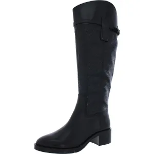 Colttall Womens Leather Wide Calf Over-The-Knee Boots