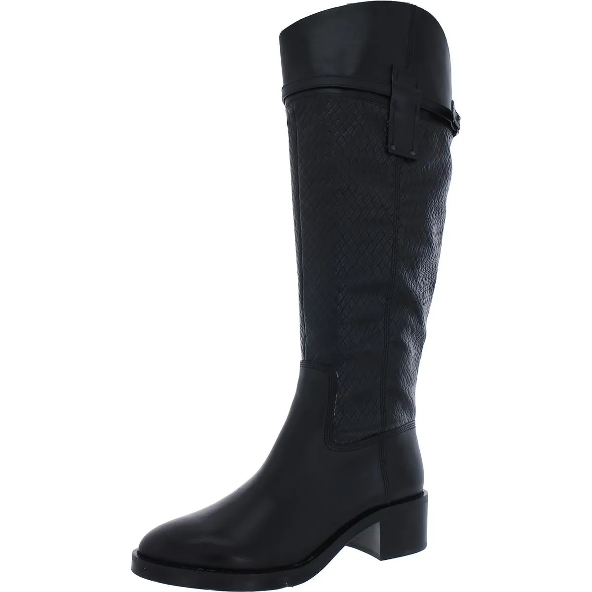 Colttall Womens Leather Wide Calf Over-The-Knee Boots