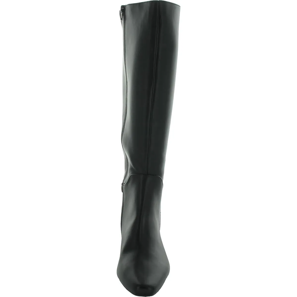 Crisslynne Womens Slip On Square Toe Knee-High Boots