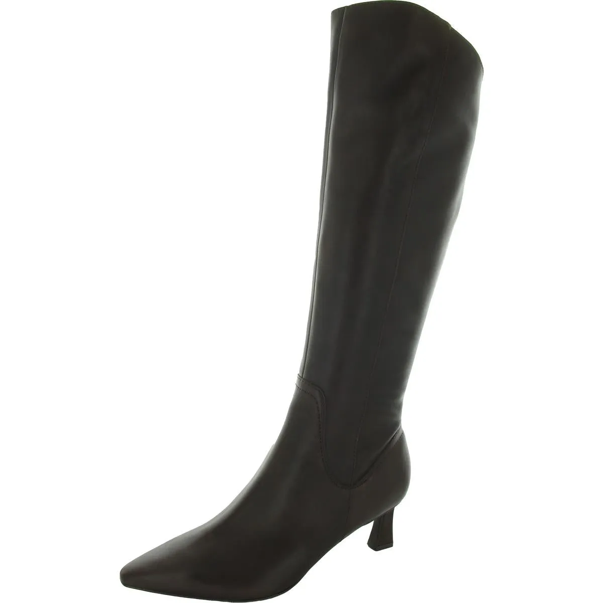 Deesha NC Womens Leather Narrow Calf Knee-High Boots
