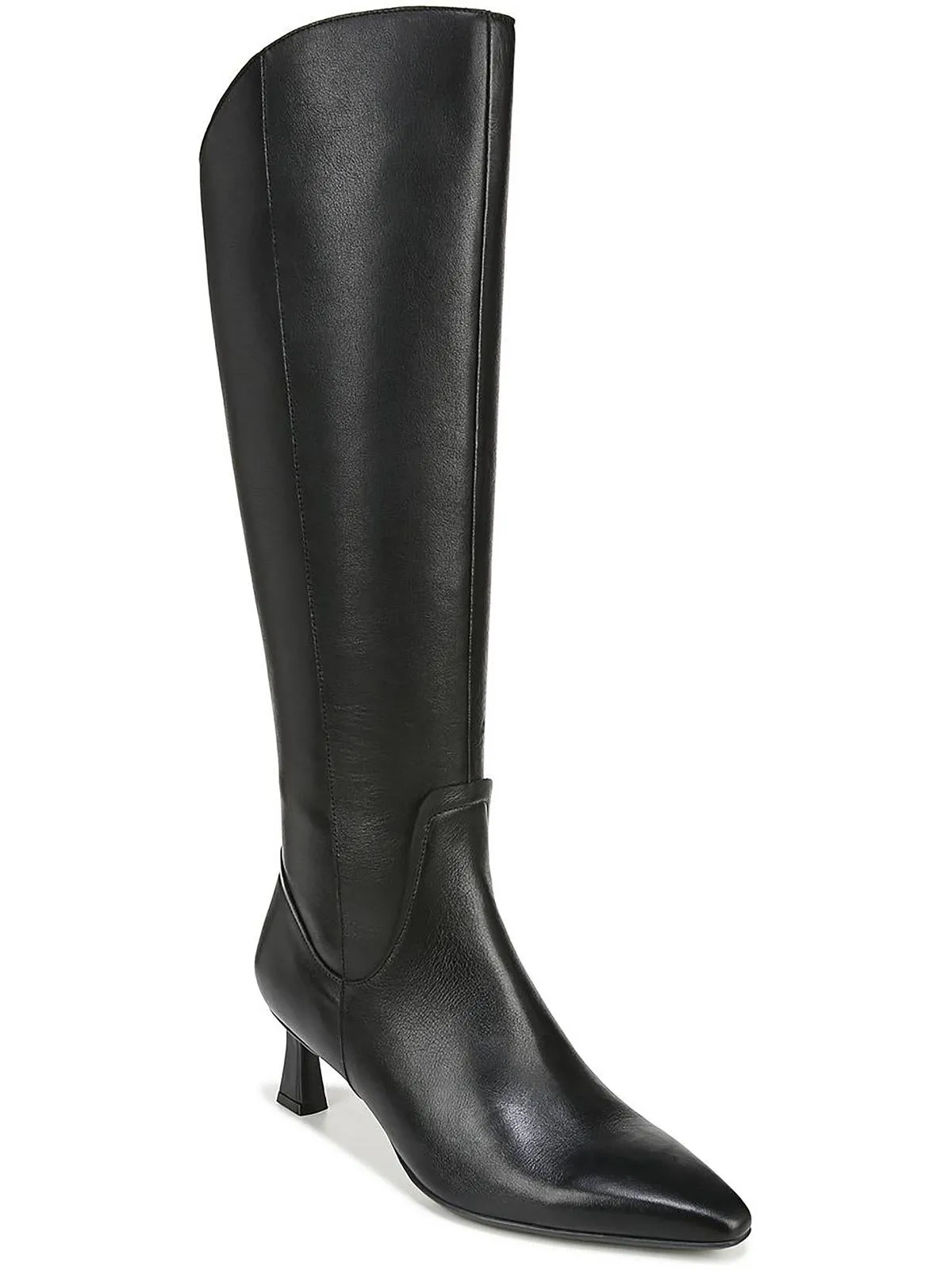 Deesha NC Womens Leather Narrow Calf Knee-High Boots