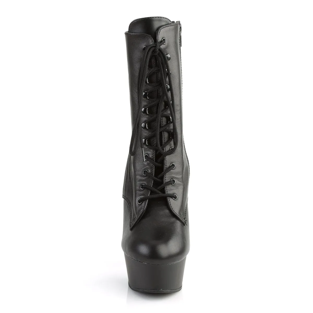 DELIGHT-1020 Black Leather/Black