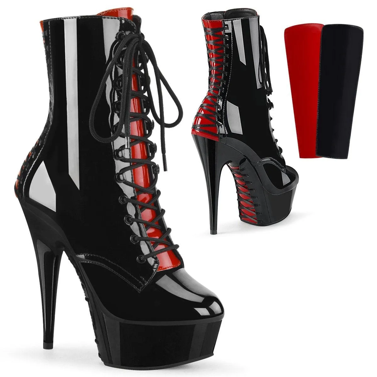 DELIGHT-1020FH Black Patent/Black