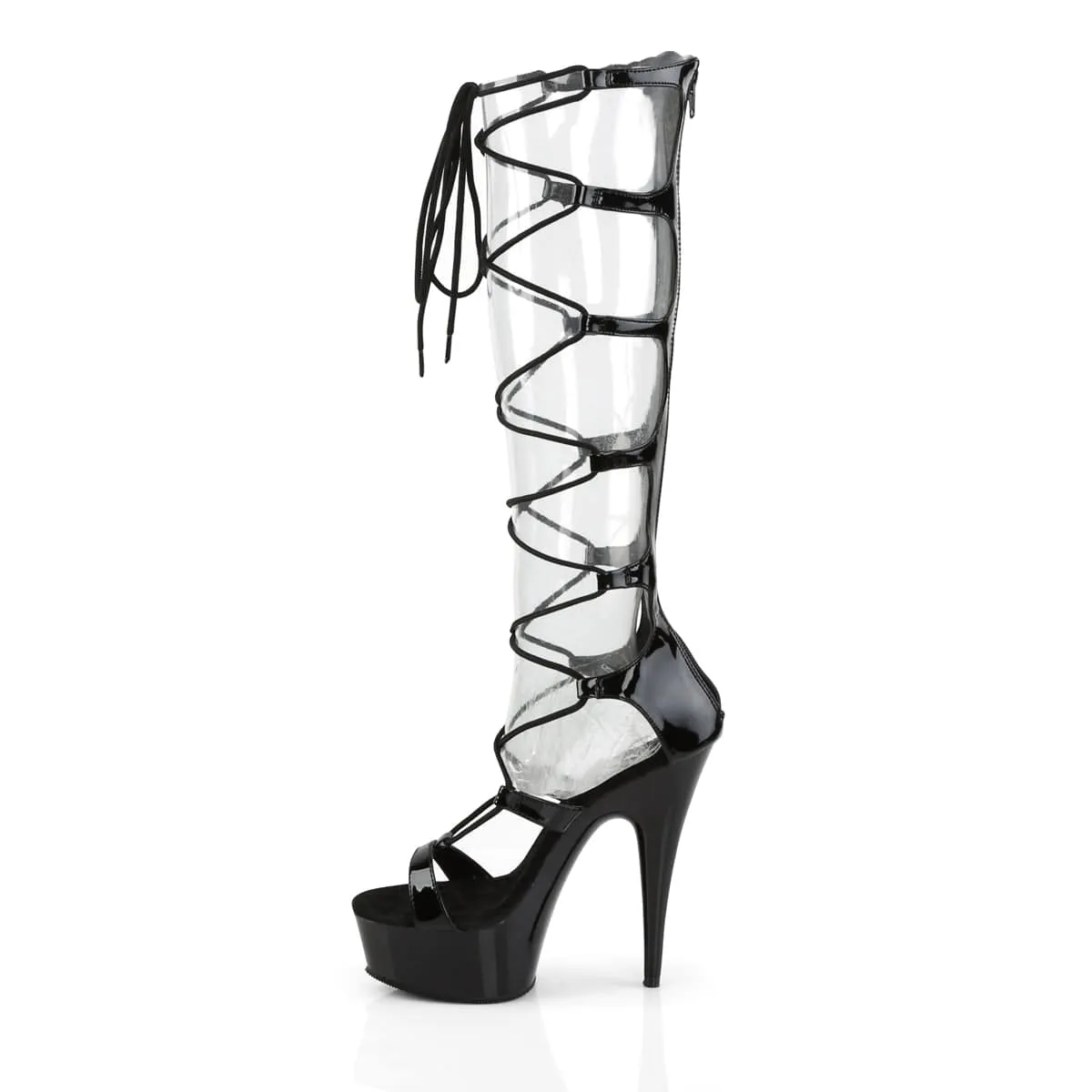 DELIGHT-698 Black Patent/Black