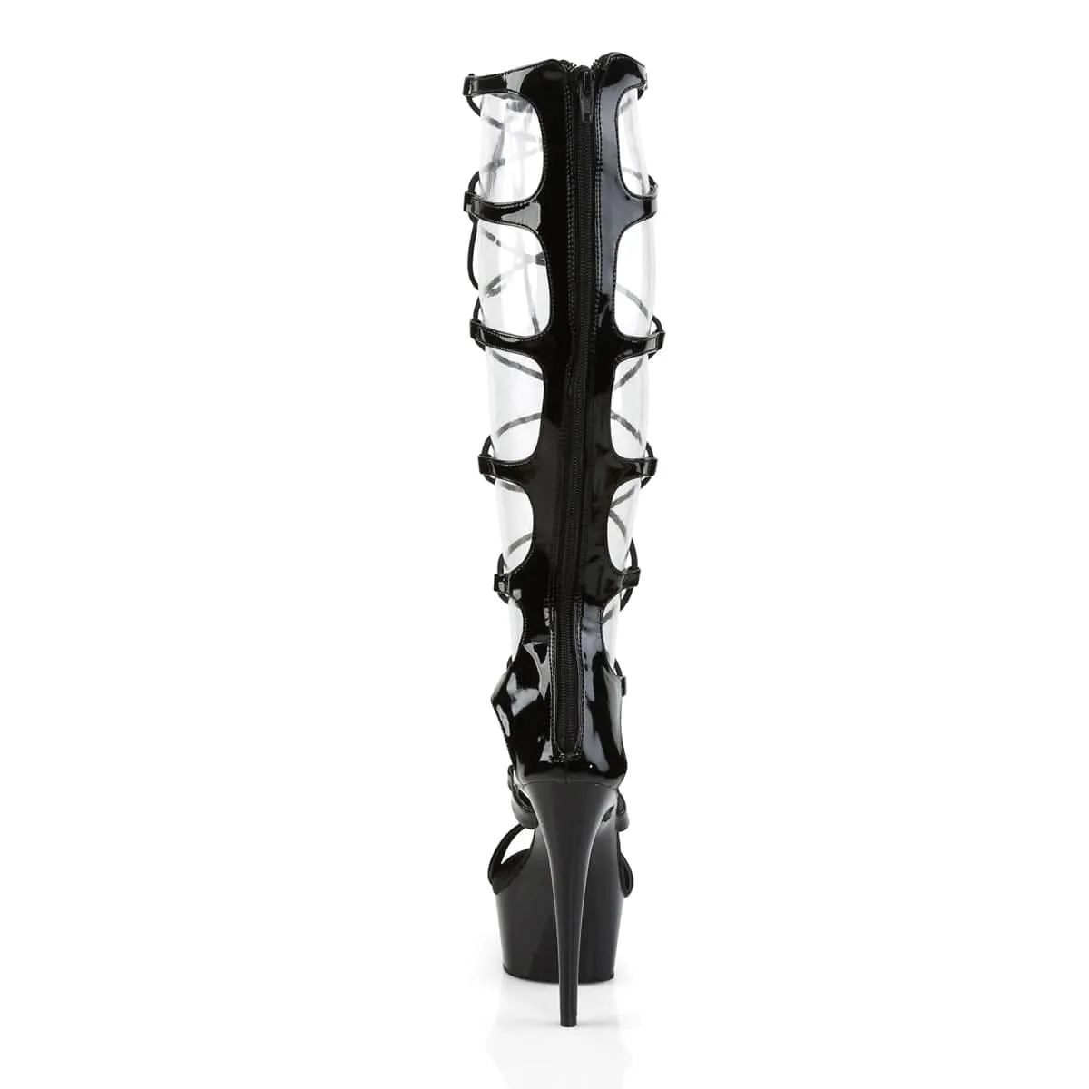DELIGHT-698 Black Patent/Black