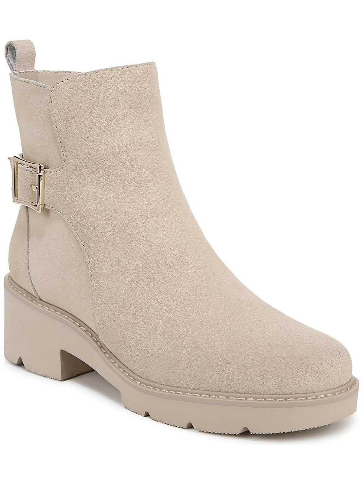 Delilah Womens Buckle Booties