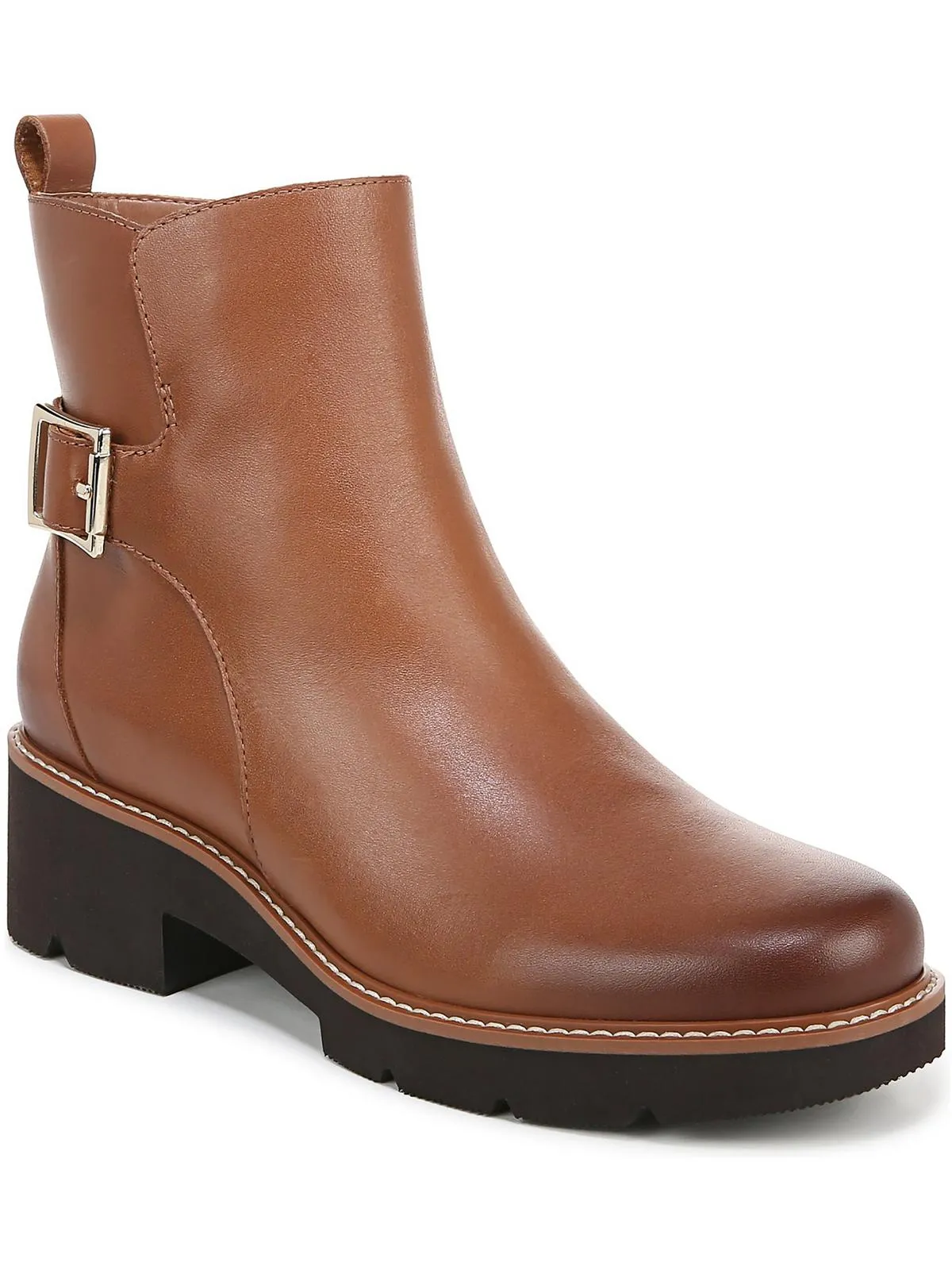Delilah Womens Buckle Booties